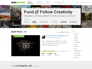 Crowdfunding Kickstarter