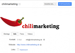 Google+ Impressum