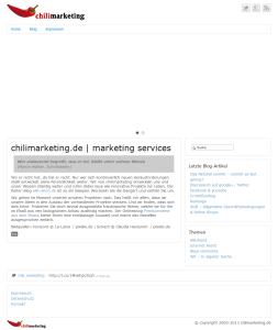 chilimarketing homepage